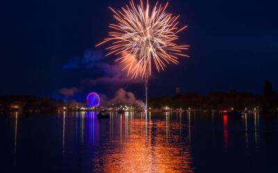 Feuerwerk Seefest Röbel/Müritz