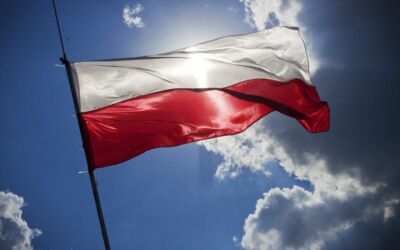Polnische Flagge