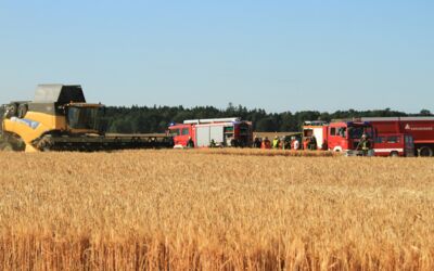 Erntebrand in Lehsten