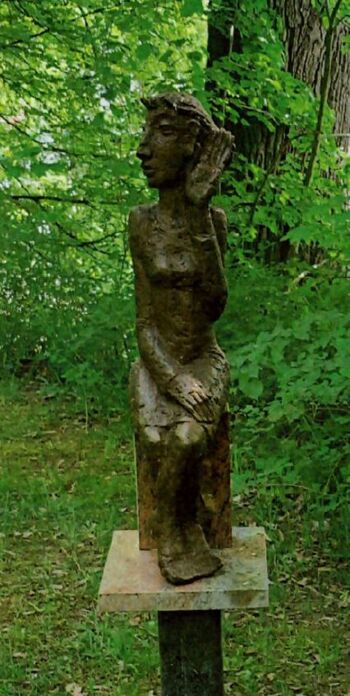 Bronzestatur von der Künstlerin "Dorothee Rätsch"