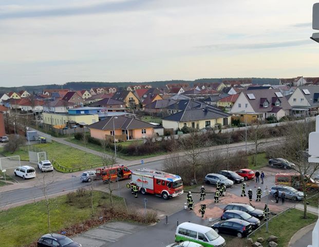 Einsatz Freiwillige Feuerwehr Waren (Müritz)