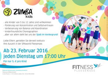 Zumba kids am Fleesensee