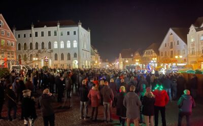 Demonstration Waren (Müritz)
