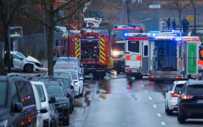 Verkehrsunfall Raiffeisen-Straße Waren (Müritz)