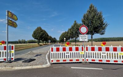 Straßenbauarbeiten Mecklenburgische Seenplatte