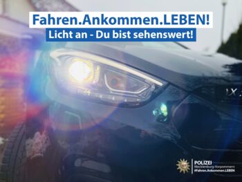 "Fahren.Ankommen.LEBEN" mit dem Schwerpunkt Licht
