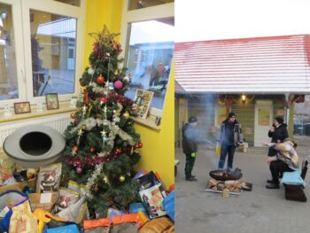 Futterspenden im Tierheim Malchow