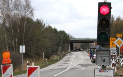 Baustelle Malchow - Alt Schwerin