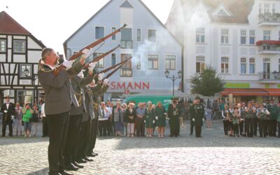 Eröffnung Schützenfest Waren (Müritz)