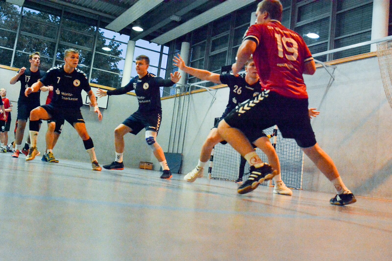 Müritzer Handballer des HSV 90 Waren