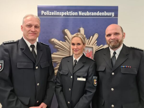 Polizeihauptkommissarin Kathrin Jähner, Polizeihauptkommissar Thomas Krüger, Kriminalhauptkommissar Andreas Lübs