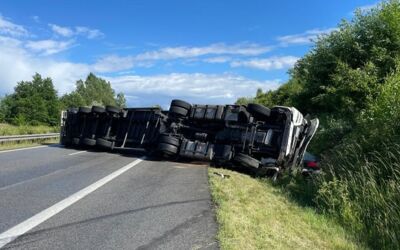 Verkehrsunfall Waren (Müritz) und Röbel/Müritz