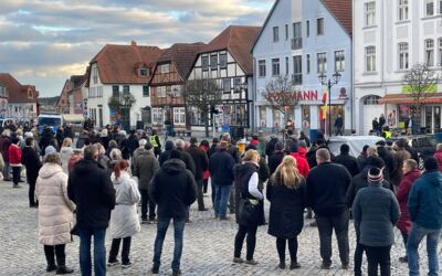 Demonstration Waren (Müritz)