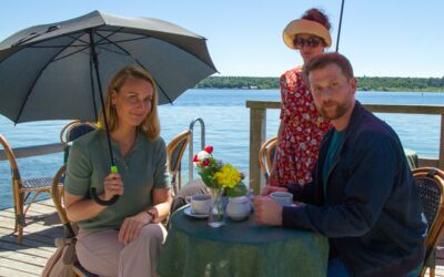 Schauspieler Christina Athenstädt & Christoph Schechinger