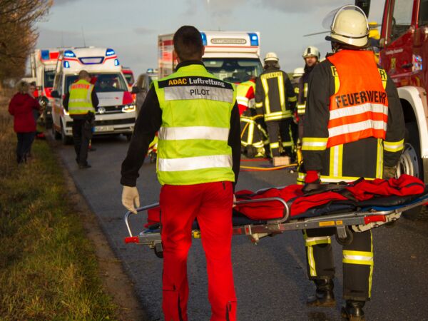 Feuerwehreinsatz nach Unfall