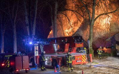 Großbrand Speck Müritz-Nationalpark