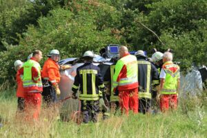 Verkehrsunfall B192 Marihn