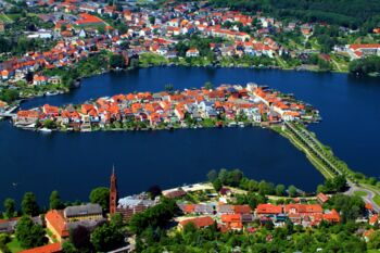 Luftbild Malchow Mecklenburg Malchow Fleesensee
