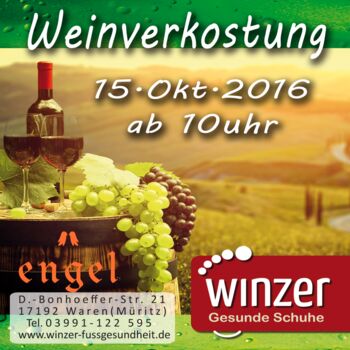 Weinverkostung in Waren (Müritz)