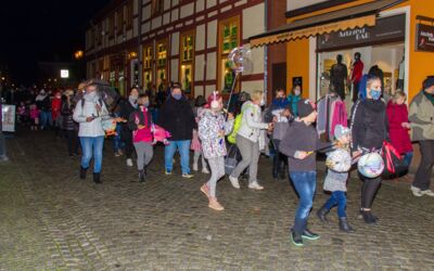 Laternenumzug in Waren (Müritz)