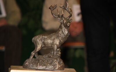 Hirschruferwettbewerb in der Feldsteinscheune Bollewick