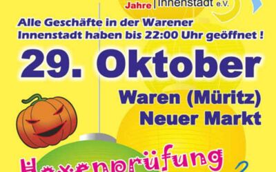 Lange Einkaufsnacht und Laternenfest Waren (Müritz)