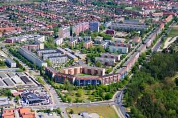 Luftbild Waren (Müritz)