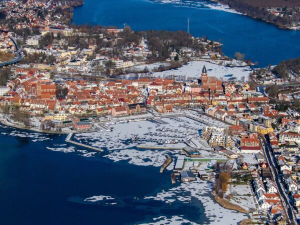 Luftbild Waren (Müritz)