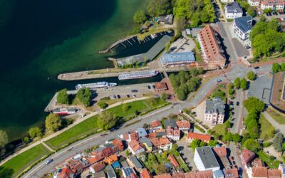 Luftbild Waren (Müritz)