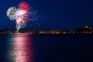 Feuerwerk Müritzfest Waren (Müritz)