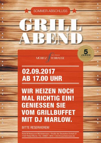 Veranstaltung Restaurant Müritzterrasse Röbel/Müritz