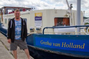 Fahrgastschiff "Greta van Holland"