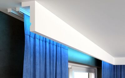 Gardinenleistenabdeckungen - Led Beleuchtung