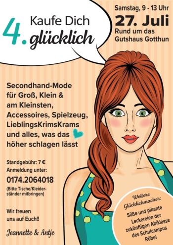 Gutshaus Gotthun Trödelmarkt