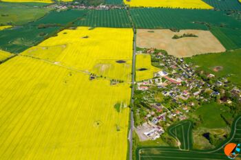Mecklenburgische Seenplatte Luftbild