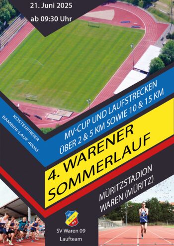 Laufveranstaltung Waren (Müritz) SV Waren 09