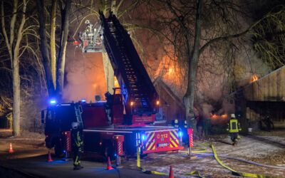 Großbrand Speck Müritz-Nationalpark