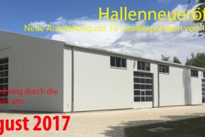 Neue Ausstellungshalle Luftfahrttechnische Museum