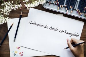 Kulturpreis in Mecklenburg-Vorpommern ausgelobt