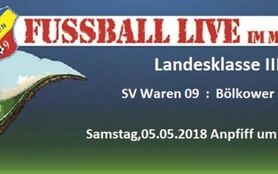 SV Waren 09 gegen Bölkower SV II