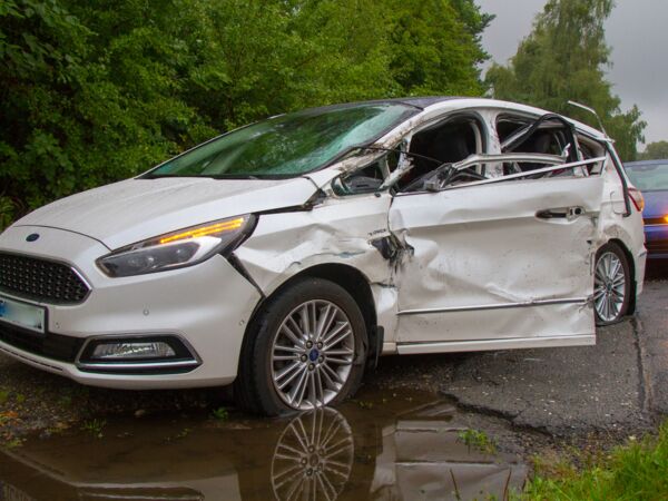 Feuerwehreinsatz Groß Plasten Unfall B192