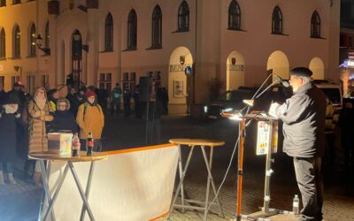 Montagsdemo Waren (Müritz)