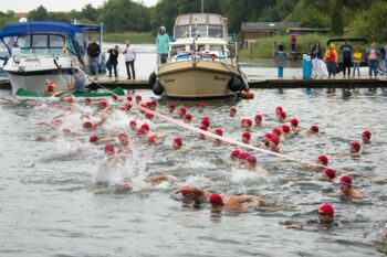 Teilnehmer Malchower Inselschwimmen