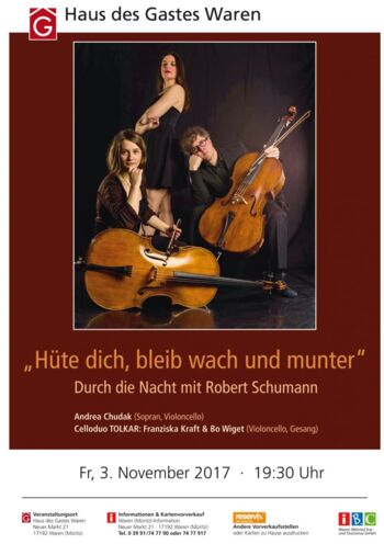 Veranstaltung im Haus des Gastes Waren (Müritz)