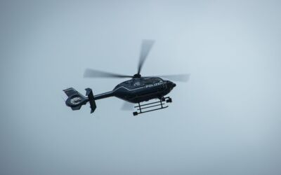Polizei Hubschrauber MV Laage