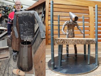 Metallkünstlers Gerd Schneider aus Sandhausen