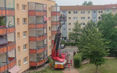 Einsatz Freiwillige Feuerwehr Waren (Müritz)