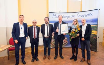 Tourismusverband Mecklenburgische Seenplatte e.V. übergibt Tourismuspreis