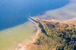 Luftbild Kölpinsee Eldenburger Kanal