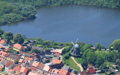 Luftbild Röbel/Müritz